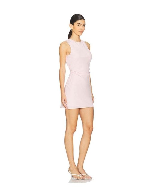 MORE TO COME White Maude Mini Dress