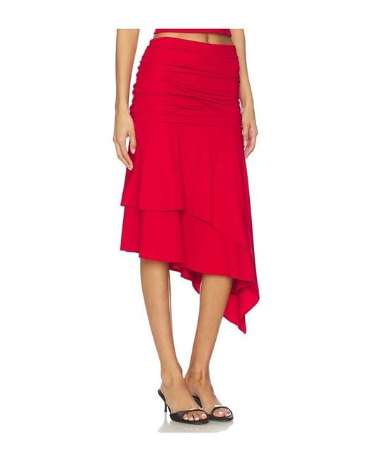 Feners Red Gresca Rouge Skirt