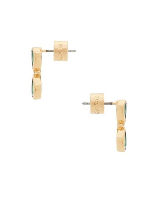 Ettika Blue Infinity Crystal Studs