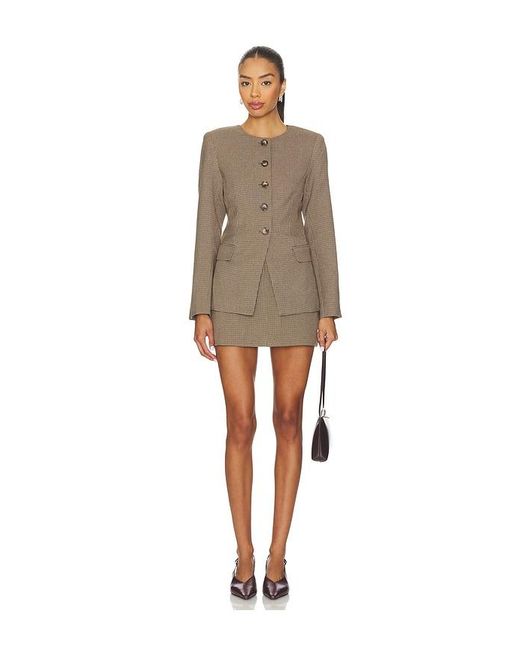 Astr Brown Bellmere Jacket