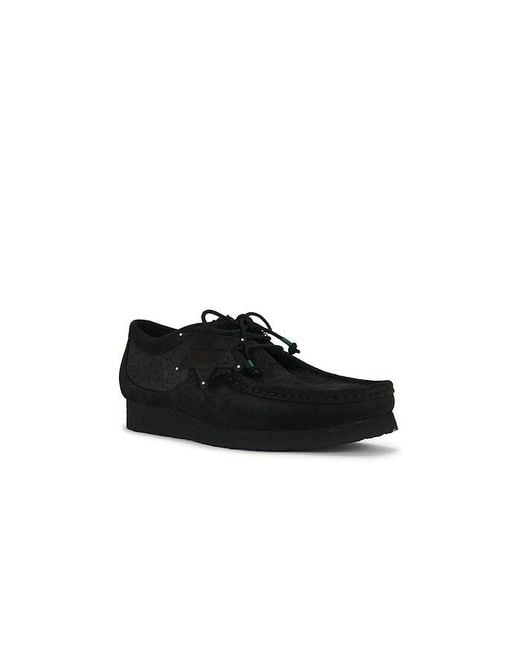 Clarks Bootsschuhe Wallabee in Black für Herren
