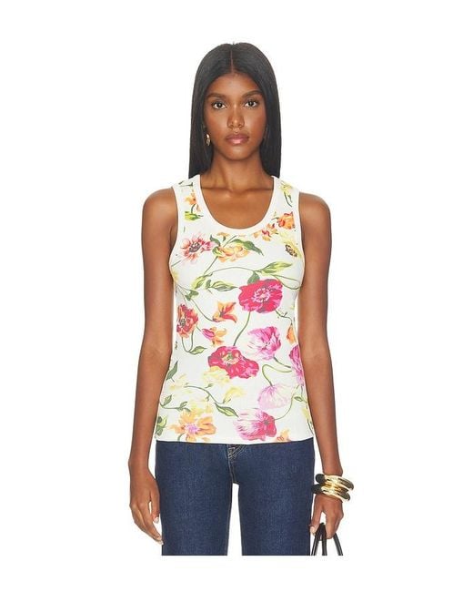 KENZO Blue Wildflower Tank Top