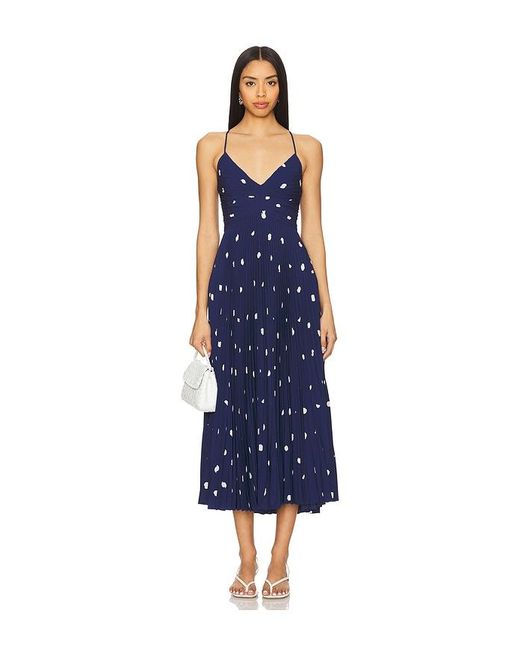 Astr Blue Blythe Dress