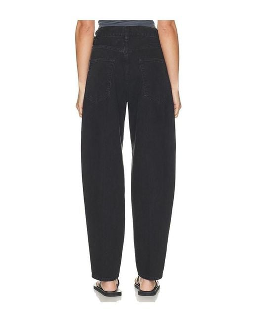 Agolde Black 80S High Rise Vintage Taper Jean