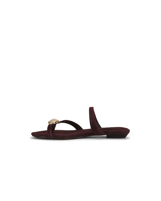 Madewell Black Mila Organic Hardware Thong Sandal