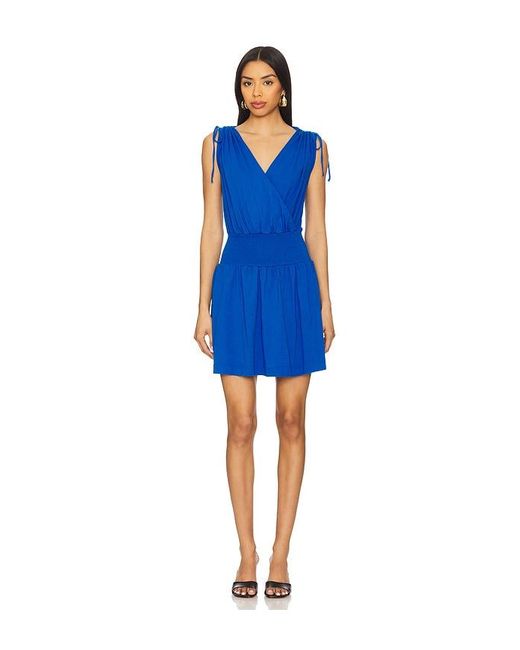 Bobi Surplice ドレス Blue