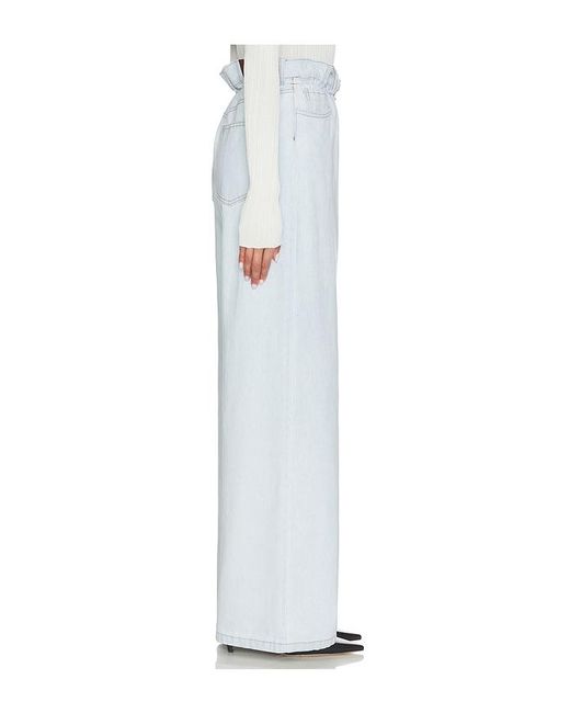 SELMACILEK White Aria Denim Pants