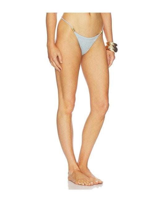 Kapri White Beverly Bikini Bottom