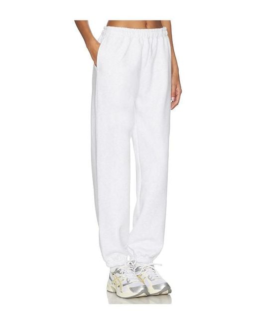 WellBeing + BeingWell White Cooper Jogger