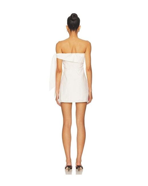 SNDY'S White Jaymie Mini Dress