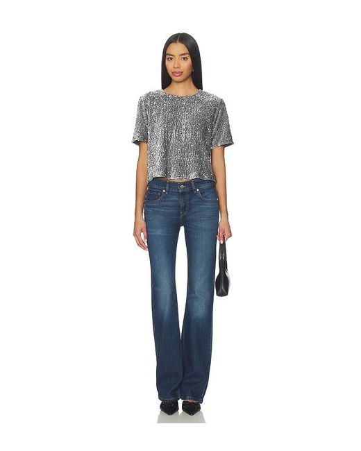 Steve Madden Blue Cressa Top
