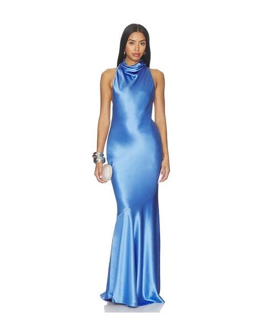 retroféte Blue Idonie Dress