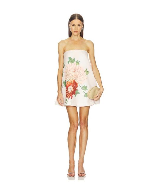SAU LEE White Kleid Ruby