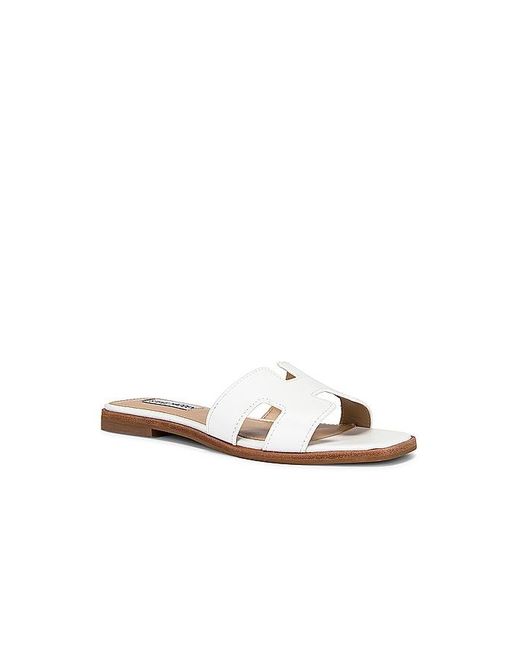 Steve Madden White Sandale Hadyn