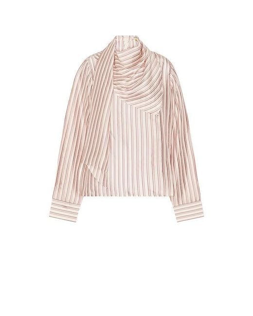 SRG Blue Celeste Silk Top