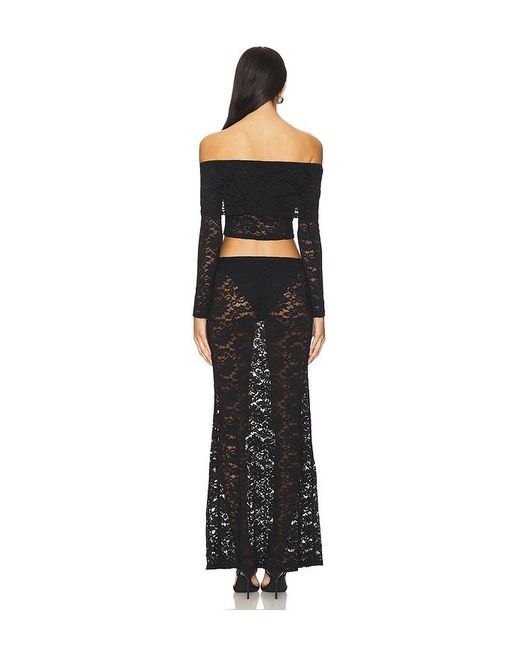 superdown Black Parise Maxi Set
