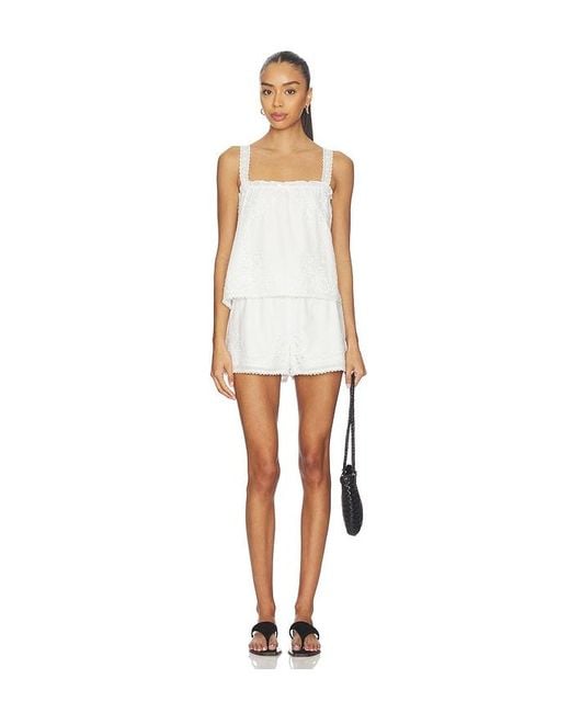 Saylor White Clarice Set