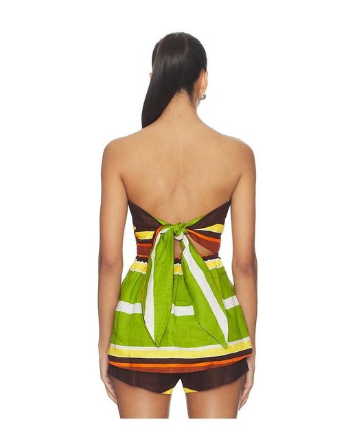 Faithfull The Brand Green Solmar Top
