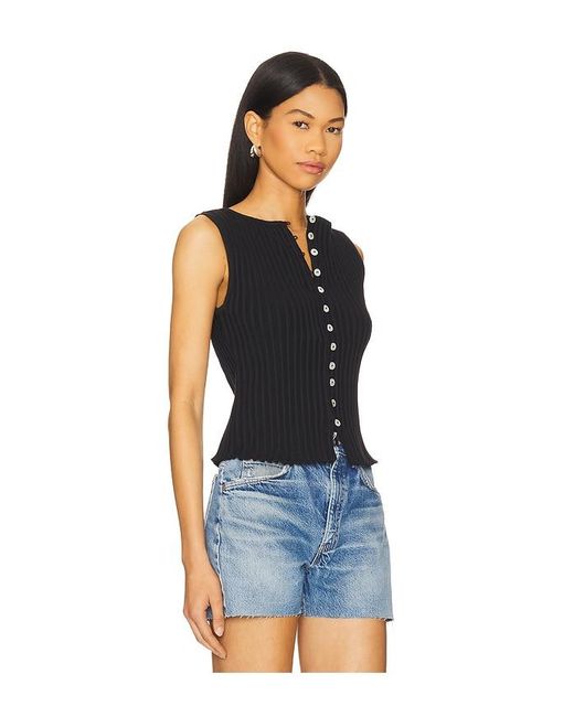 Free People Blue Tilly Vest