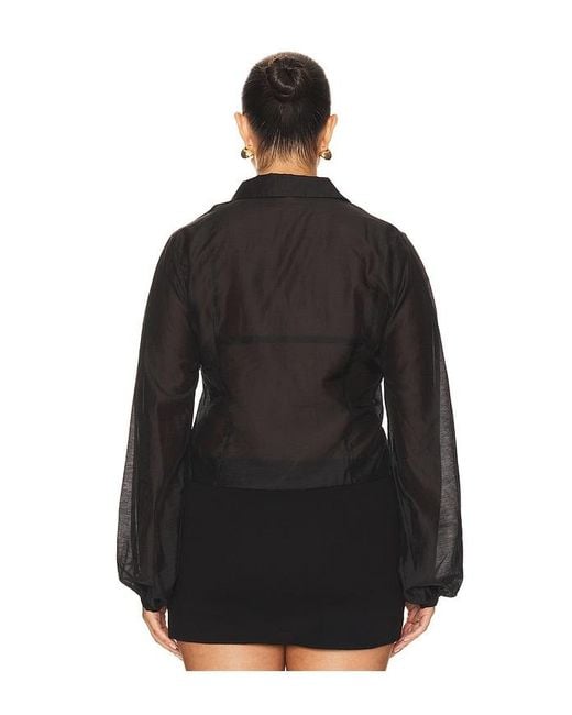 L'academie Black Tya Top