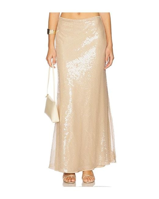 SNDY'S Natural X Revolve X Revolve Calliope Maxi Skirt