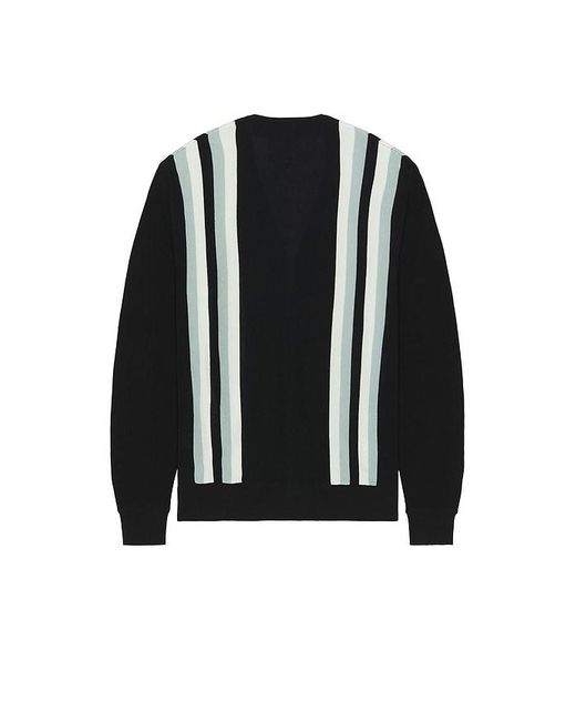 Cárdigan Cardigan En Color Negro Talla (También En L, Xl) Beams Plus de hombre de color Black