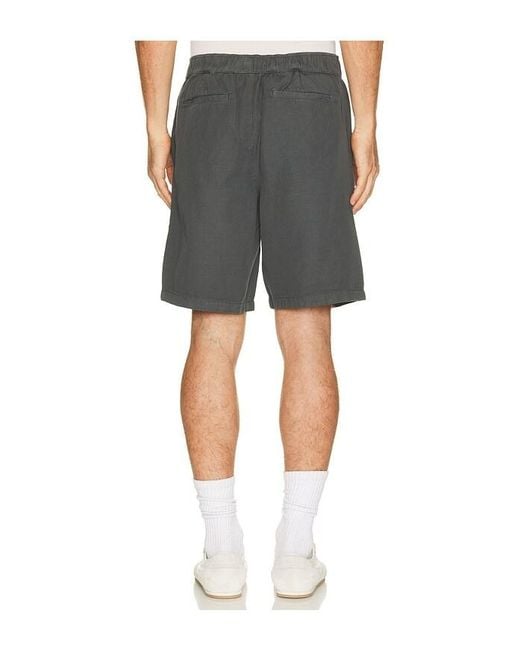 AllSaints Gray Corbett Shorts for men