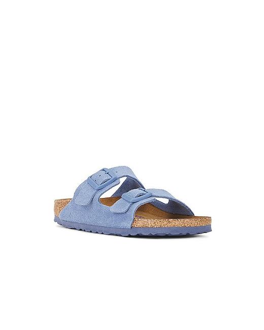 Birkenstock Blue Arizona Soft Footbed Sandal