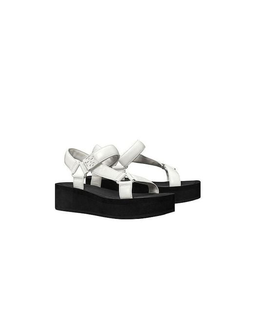 Tory Burch Black Sandale Mellow