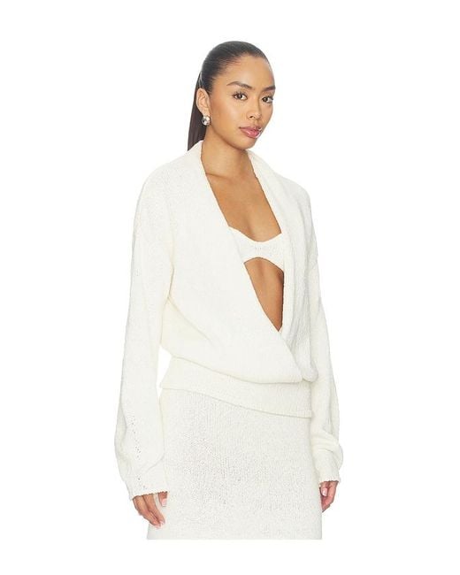 AYA MUSE White Kena Top