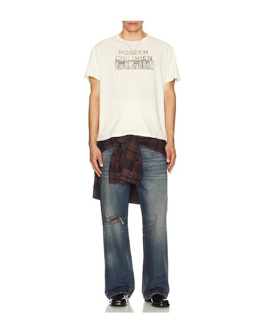 M I S B H V Blue Poster Children T-Shirt for men