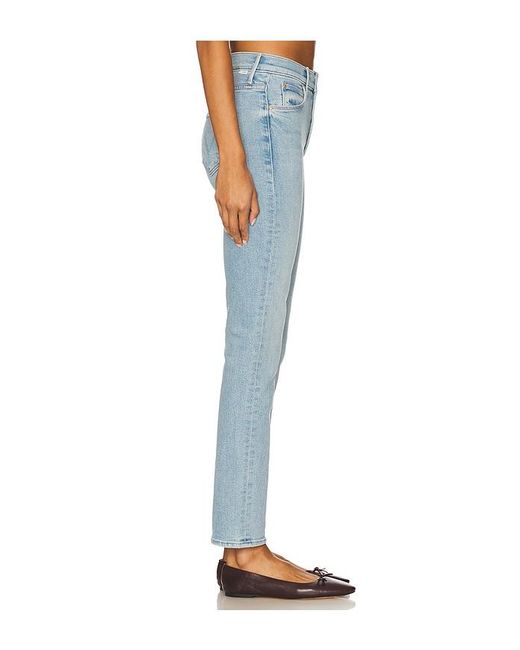 Mother Blue The Pixie Dazzler Ankle Jeans