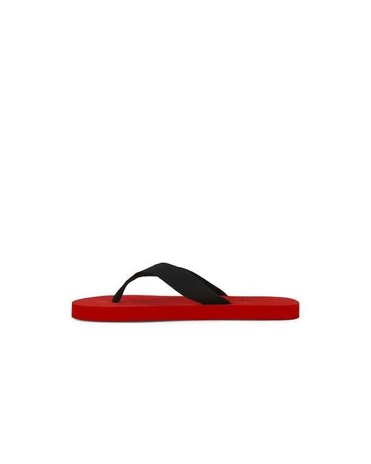 Senso Red Flip Flops Kenny