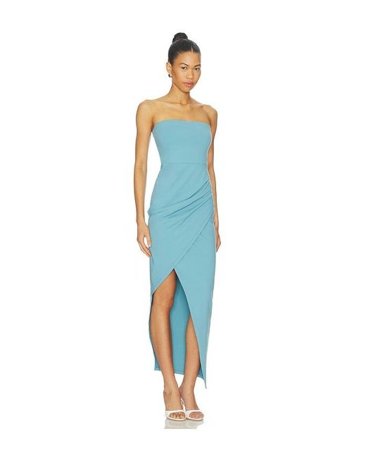Susana Monaco Blue Tube Dress