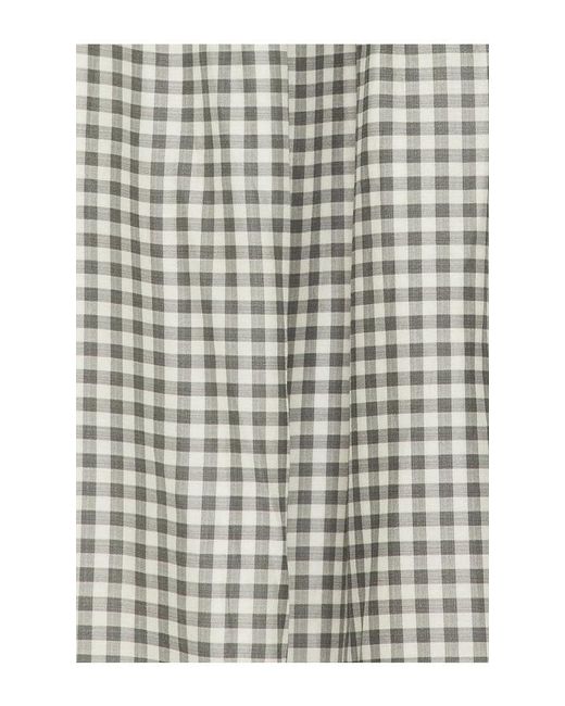 Vince White Tie Smocked Cami Dress