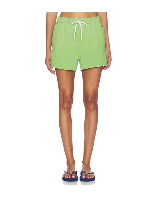 Polo Ralph Lauren Green Island Fleece Standard Shorts