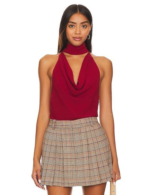 Lovers + Friends Red Daniella Top