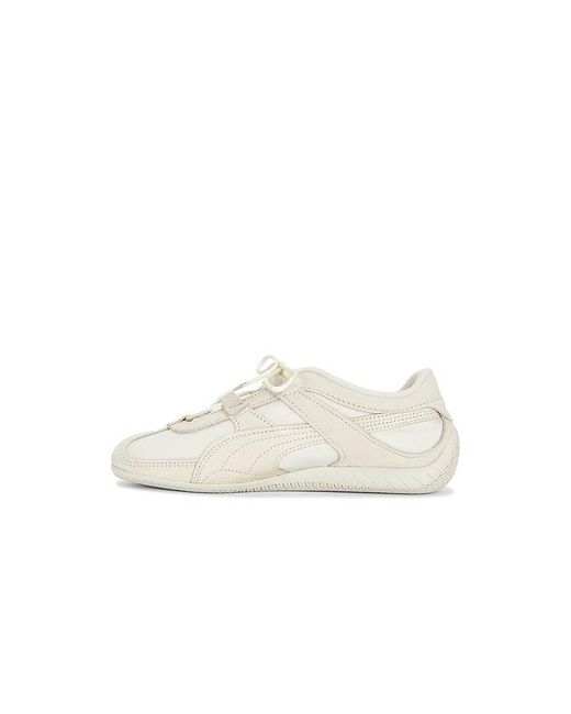 PUMA White Speedcat Go Sheer Sneakers