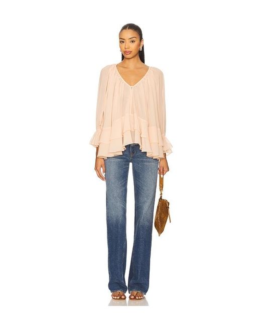 Tularosa Blue Lenora Blouse