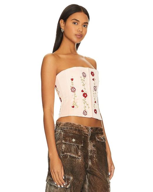 GUIZIO Pink Meadows Corset