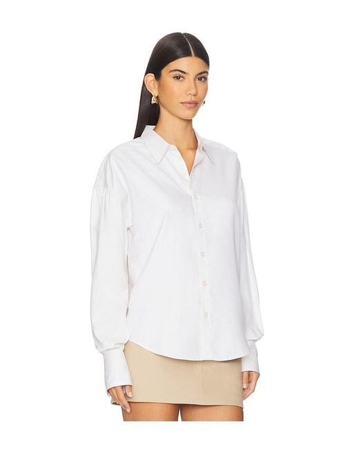ADELIA White Arc Shirt