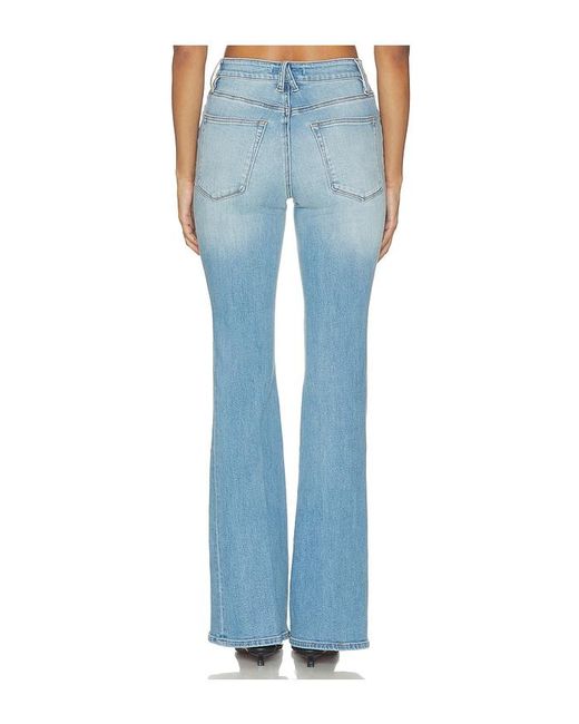 GOOD AMERICAN Blue Good Legs Flare Jeans