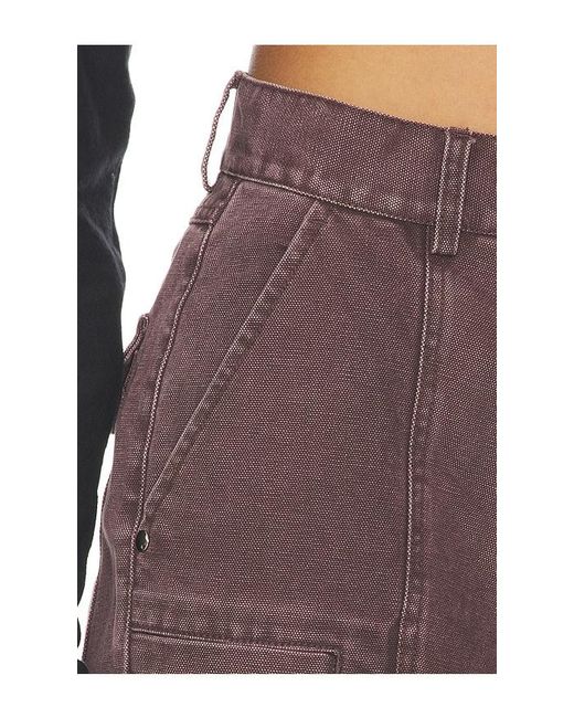 PRIVATE POLICY Red Distressed Pant