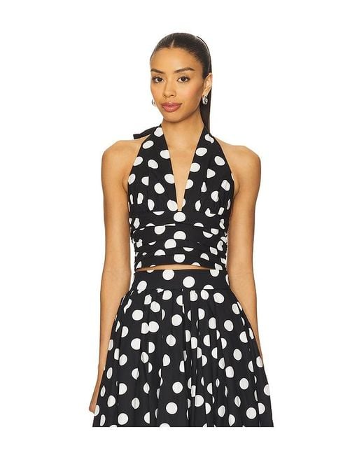 Sans Faff Black Carlo Halter Top