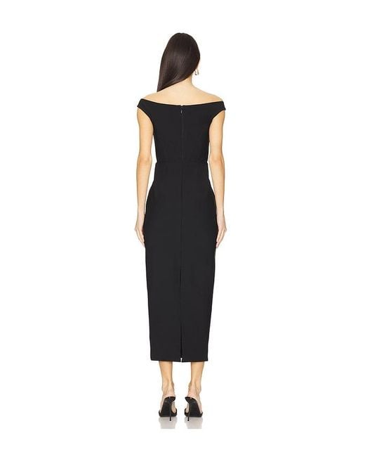 Michael Costello Black X Revolve Rubina Midi Dress