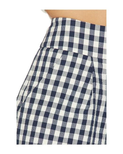 Veronica Beard Blue Haina Short
