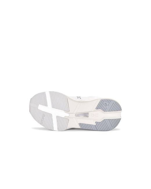 On Shoes White Cloudnova X Sneaker