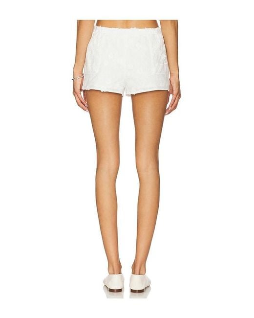 Amanda Uprichard White Norina Short