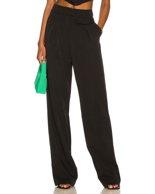 LPA Synthetic Carlotta Pant in Black | Lyst