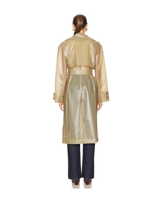 L'academie Natural Layne Trench Coat